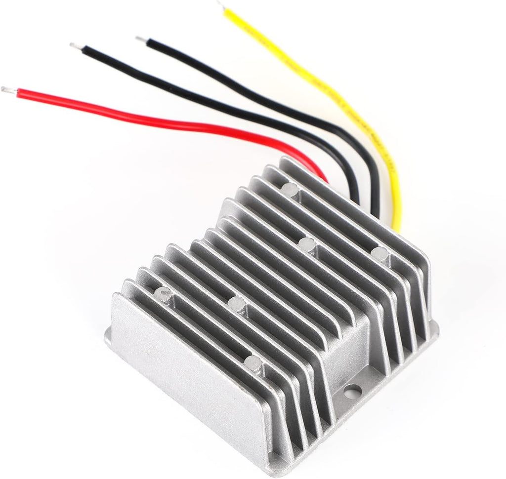 Areyourshop Waterproof 12V/24V to 6V 30A 180W Step Down DC/DC Power Converter