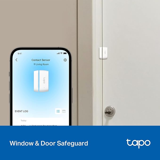 Tapo Door Sensor Starter KIT, Matter Compatible, 3X Smart Door Window Contact