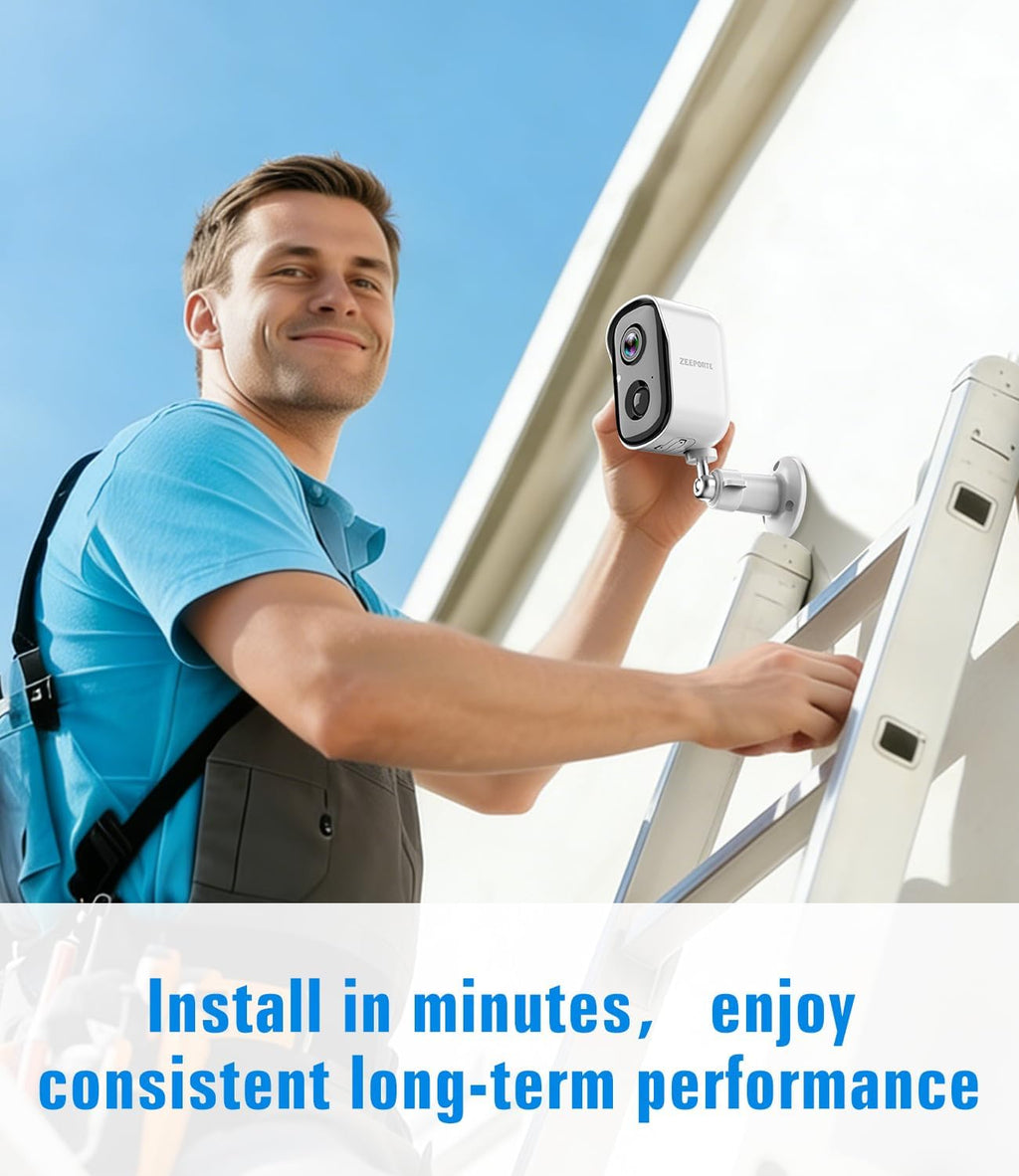 security cameras wireless outdoor, 2k cameras for home, package contents