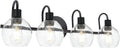 WINSHEN 4-Lights Contemporary Bathroom Light Fixtures Over Mirror