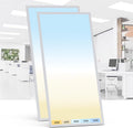 AIKVSXER 2 Pack 2x4 LED Flat Panel Light