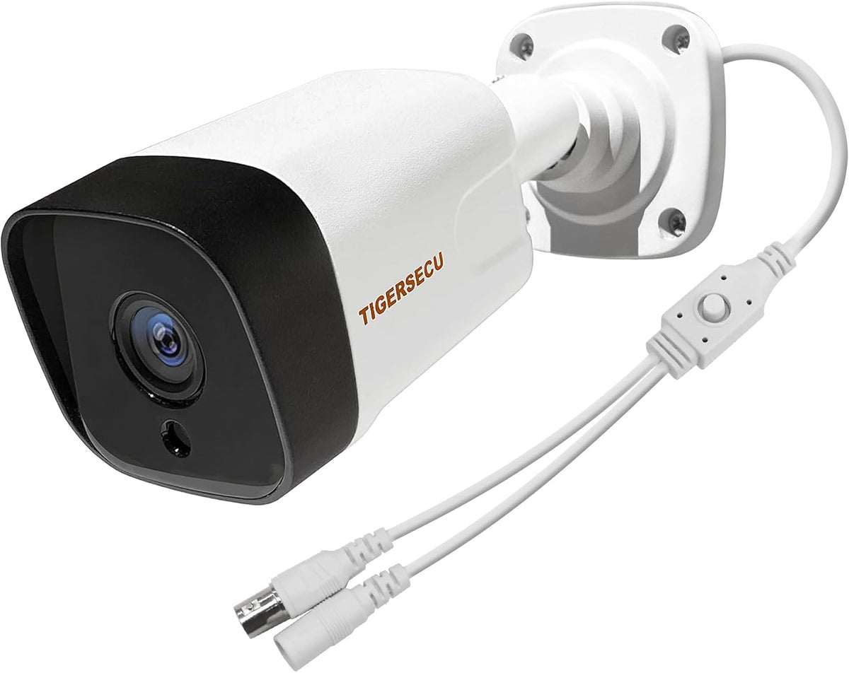 TIGERSECU 5MP Metal Long Range Security Camera for TVI/CVI/AHD/CVBS DVRs