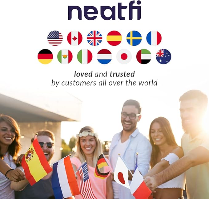 Neatfi Elite HD XL Task Lamp, 1600 Lumens, Non-Polar Dimming, Desk Light