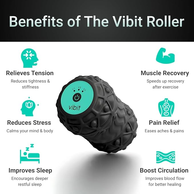 Vibit - Vibrating Massager for Plantar Fasciitis, Pain Relief and Sciatica