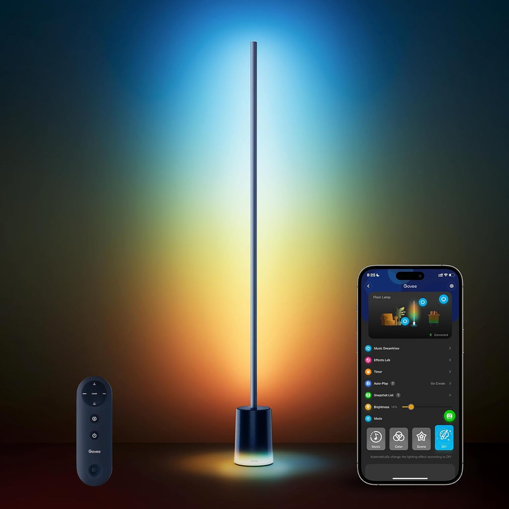 Govee Floor Lamp 2, Warm Cool White LED, Compatible