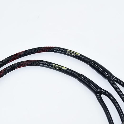Arklove 10ft Shielded RCA Splitter Subwoofer Stereo Audio Video Cable 1 Male to (2 Pack)