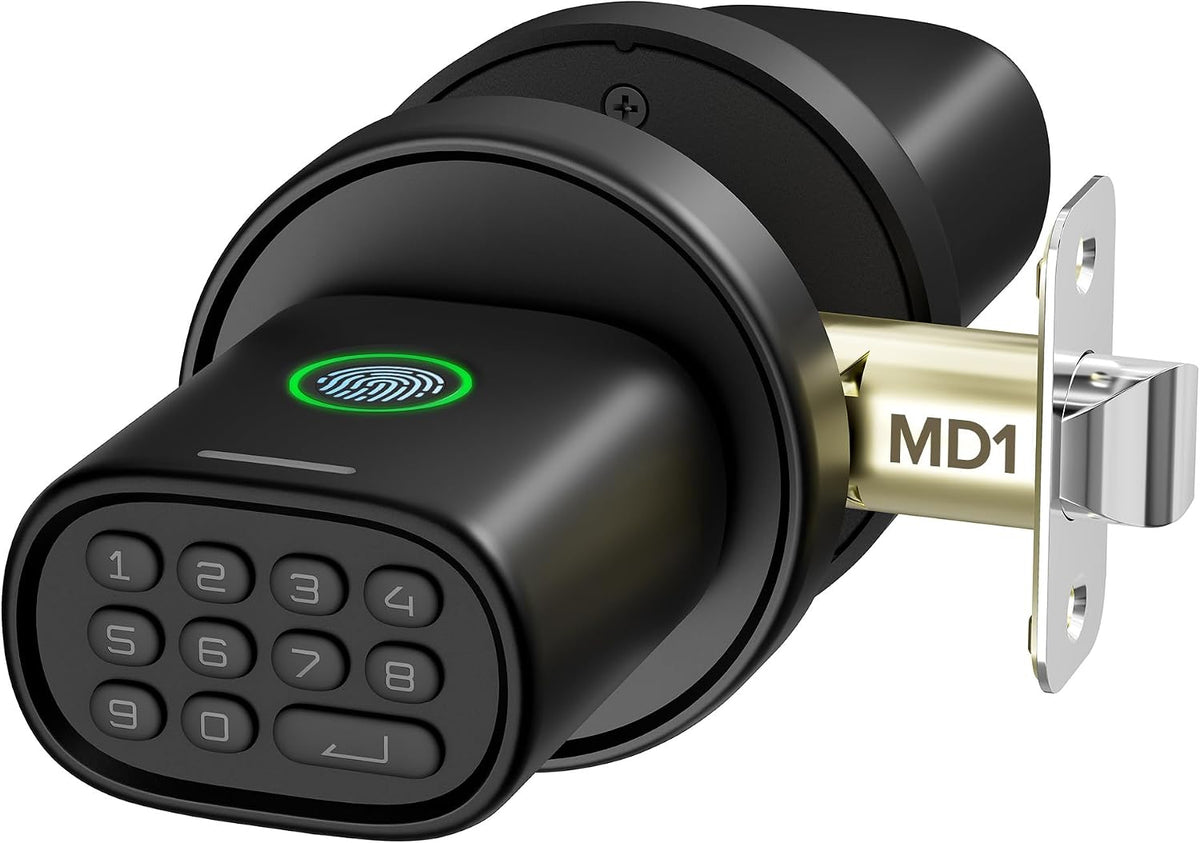 ThorBolt Fingerprint Door Knob, Keyless Door Knob
