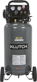 Klutch 20-Gallon Air Compressor, 2 HP, 120V