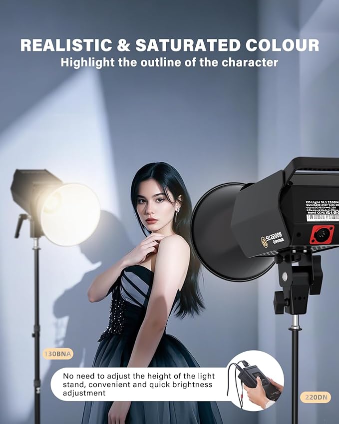 IFOOTAGE SL1 220DN LED Video Light, Continuous LED Lighting