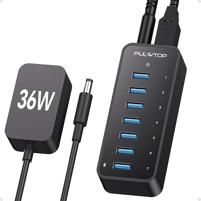 USB 3.0 Hub, 7Ports USB Hub