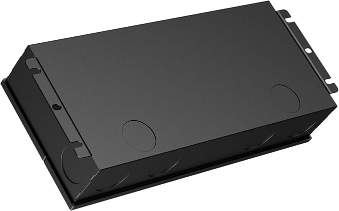 EMITEVER Dimmable Led Driver, 80W AC 110V-277V to DC 24V Transformer, 5-in-1