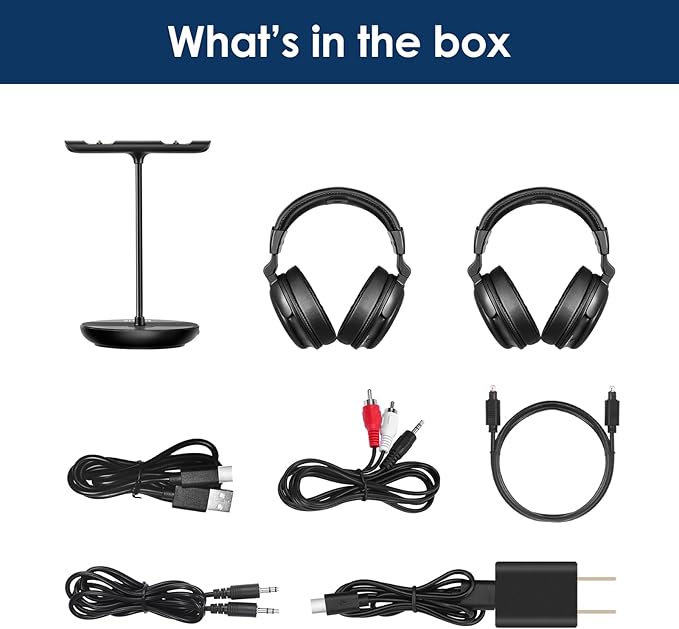 SIMOLIO Dual Wireless Headphones
