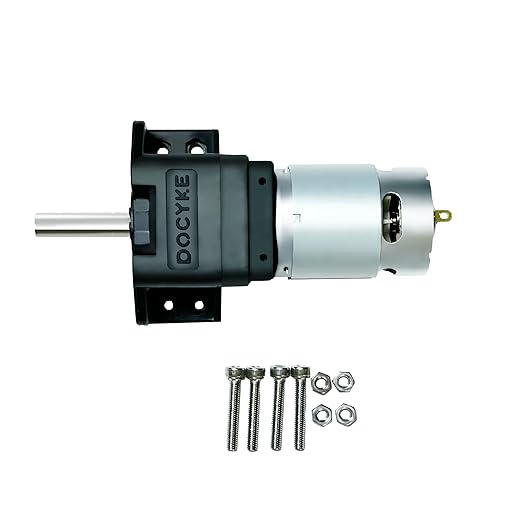 DC Planet Gear Motor 6v12V18V24v 200W High Torque Mini Metal Reduction Geared