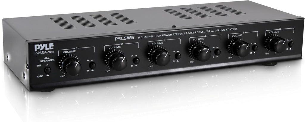 Pyle 6 Channel Speaker Selector Switch