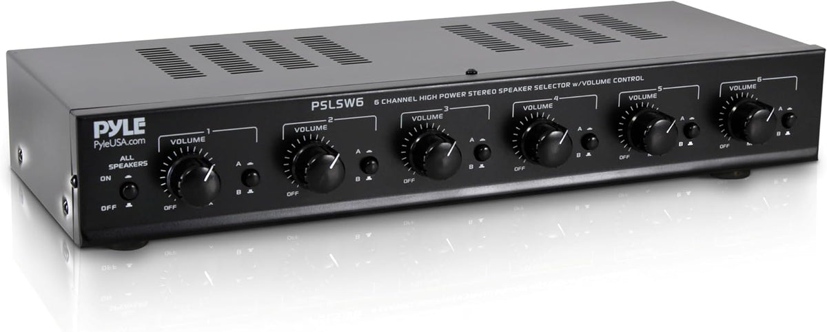 Pyle 6 Channel Speaker Selector Switch