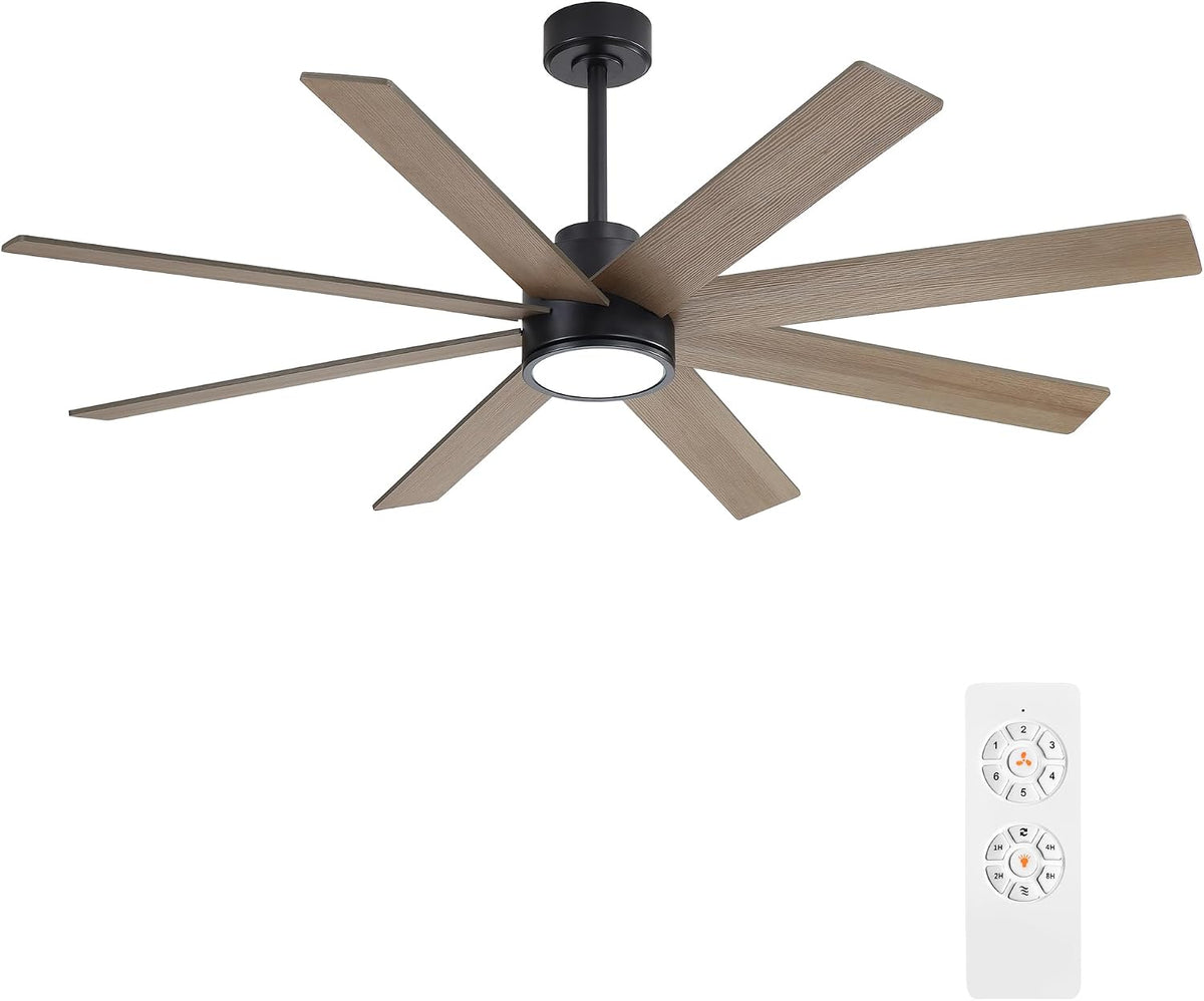 WINGBO 60" Large DC Ceiling Fans