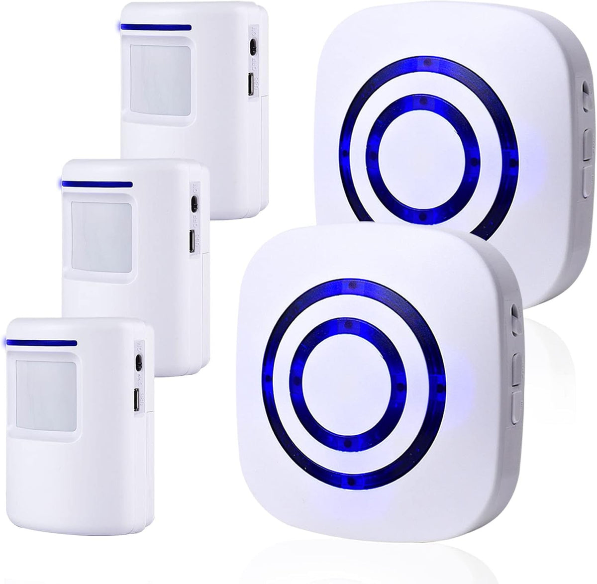Motion Sensor Alarm, Wireless Driveway Alarm Indoor Home Security Business