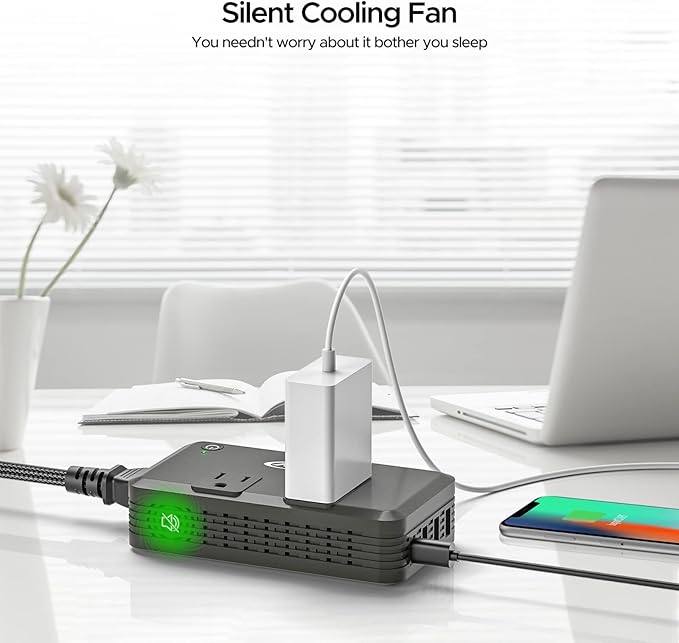 Key Power 220V to 110V Voltage Converter, 230W Step Down International Power