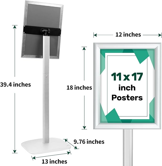 Heavy Duty Pedestal Sign Holder