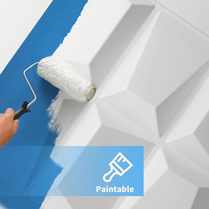 Art3d Decorative 3D Wall Panel, 32 Sq.FT PVC Interior Wall Decor