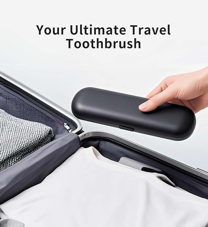 lunakind Sonic Toothbrush with Travel Case, Electric Toothbrush, AI Smart