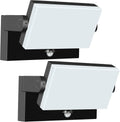 rosykite 40W LED Wall Pack Lights Outdoor Motion Sensor, 360 °Rotation 5000K