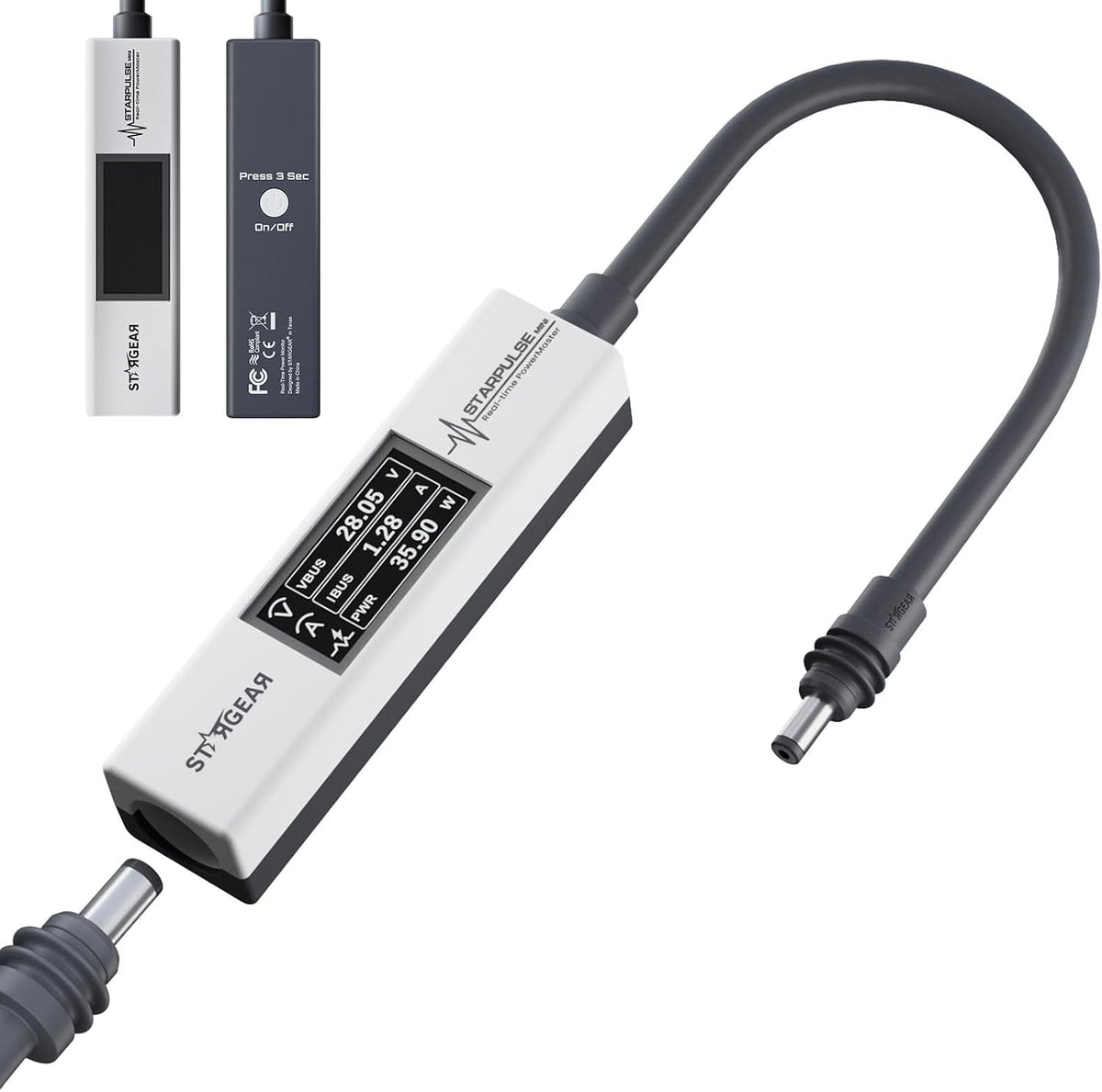 Starlink Power Monitor for Mini & Gen 3, Real-Time Power Meter Tester