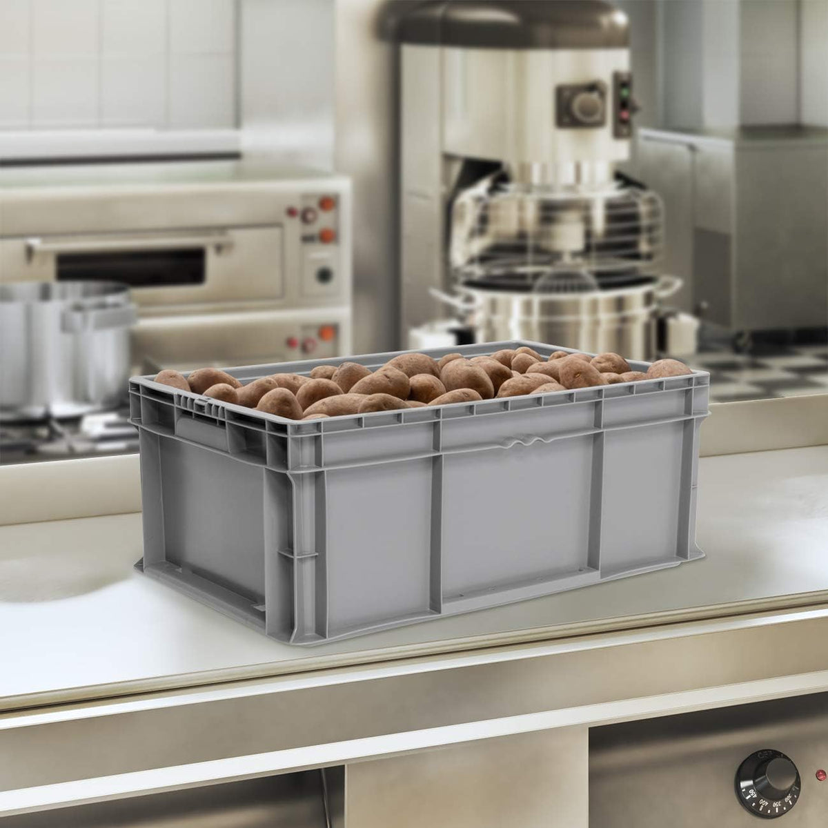 buckhorn sw241507f101000 plastic straight wall storage container tote, package contents
