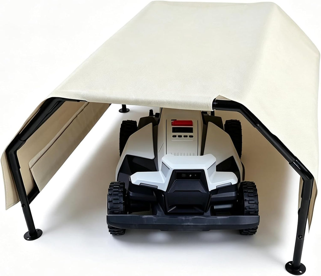 Robot Mower Garage, Rainproof UV-Proof Shelter for All Mowers（Large Size）