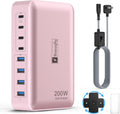 8-Port USB C Fast Charger Block 200W