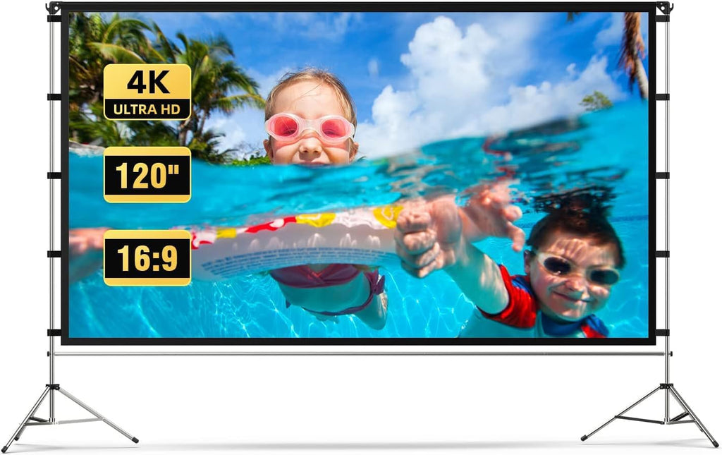 Projector Screen Outdoor, Vamvo Portable Projectors Screen