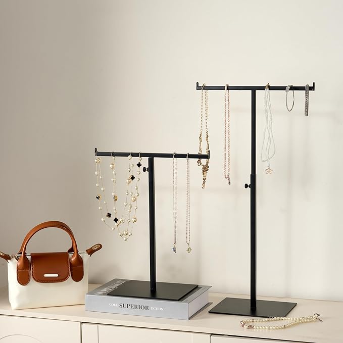 Purse Display Stand Jewelry Towers (2 Pack)