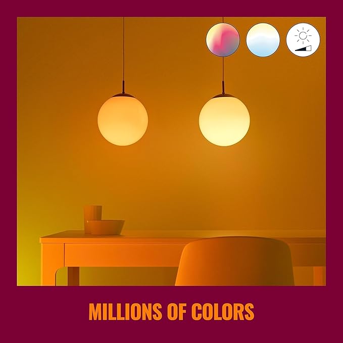 WiZ Connected 120W PAR38 Color LED Smart Bulb (Pack of 6)