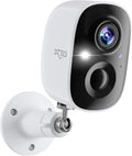 Dzees 3MP 2K Wireless Outdoor Security Camera with Spotlight Siren