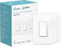 Kasa Smart Light Switch HS200P3, Single Pole, Needs Neutral Wire, 2.4GHz Wi-Fi