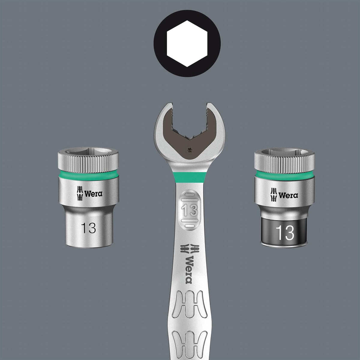 wera 05020013001 joker combination wrench-set, 11 pieces, view 10