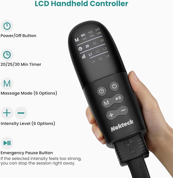 Leg Massager for Circulation and Pain Relief Air Compression Boots Massage