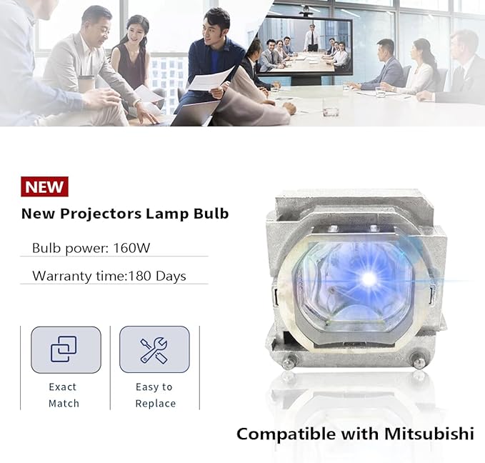 SORNEICDR VLT-HC5000LP/VLT-HC7000LP/RLC-032 Replacement Projector Lamp Bulb