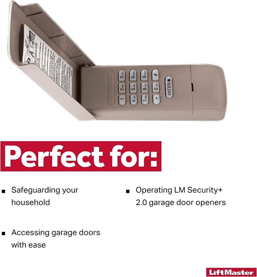 liftmaster 877lmmc (877lm w latest firmware) - wireless, package contents