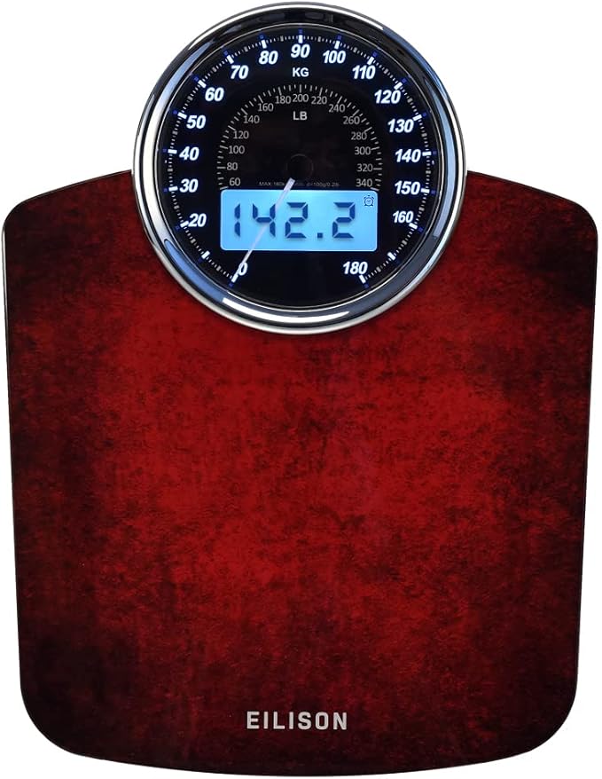 EILISON Highly Advance 2-in-1 Digital & Analog Weighing Scale