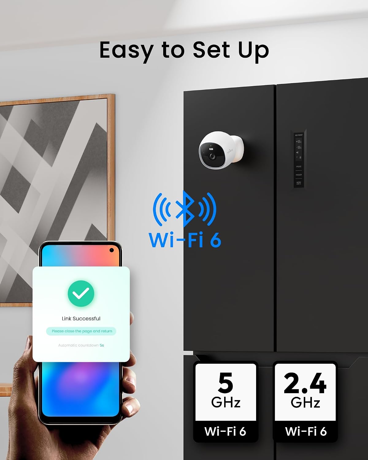 youkey wireless security camera outdoor, no monthly fee, package contents