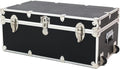 Rhino Large Essential Trunk with Wheels, Camp Footlocker, Dorm Storage
