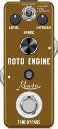Rowin ROTO ENGINE Rotary Speaker Simulator Effect Pedal Mini Digital Guitar