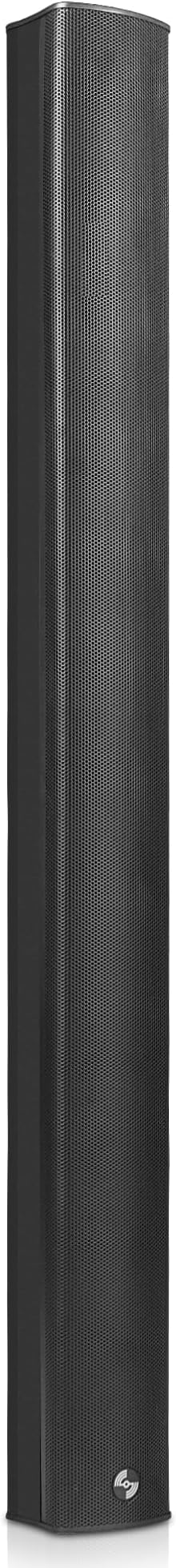Sound Town Weatherproof Compact Aluminum Line Array Column Speaker