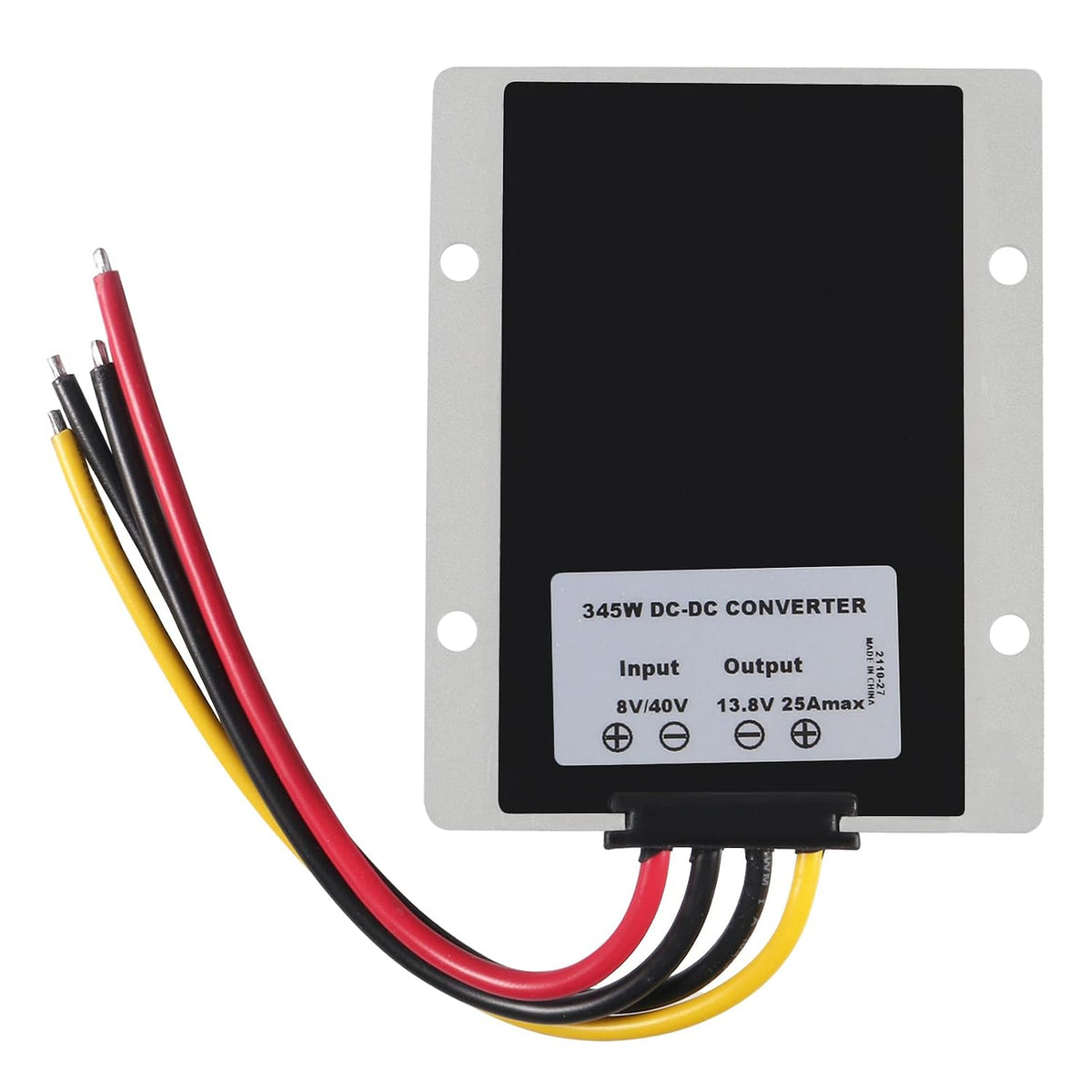 diann dc 8v-40v to 13.8v 25a automatic buck, package contents