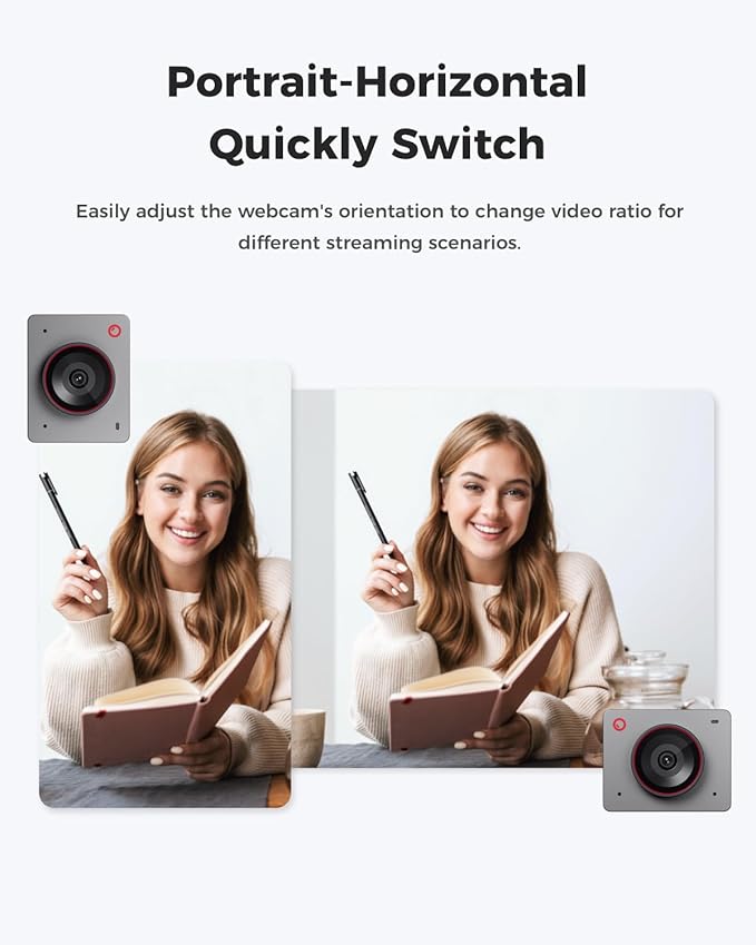 OBSBOT Meet 2-4K Webcam for PC