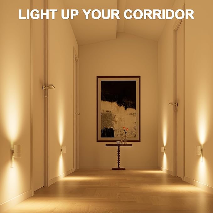 NIORSUN Night Lights Plug into Wall, Dimmable (10 Pack)