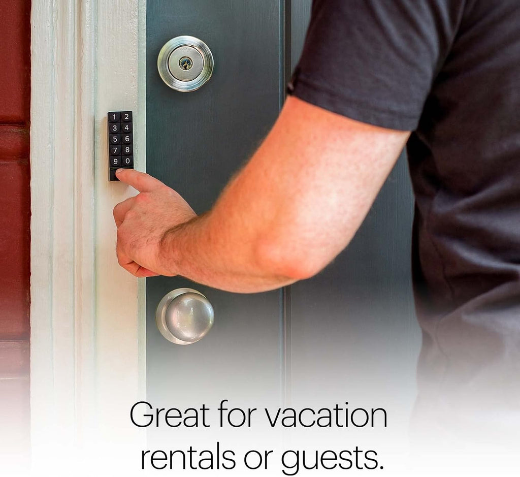 August Home Smart Keypad, Pair with Your August Smart Lock - Grant Guest Access with Unique Keycodes, Dark Gray