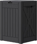 Greesum 52 Gallon Large Outdoor Package Delivery Box, Black