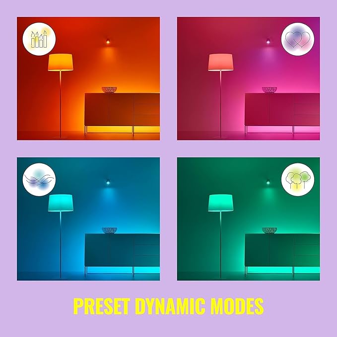 WiZ Connected 120W PAR38 Color LED Smart Bulb (Pack of 6)
